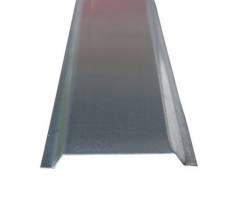 Galvanised Steel Capping 50mm x 2m Length